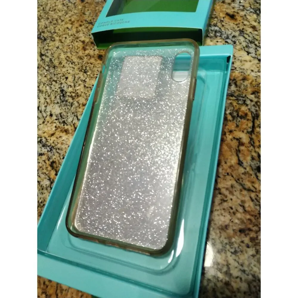 Kate Spade New York Mirror Ombre iPhone Xs Max Case, Silver